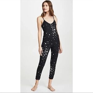 Mason Grey Black Star Print Jumpsuit